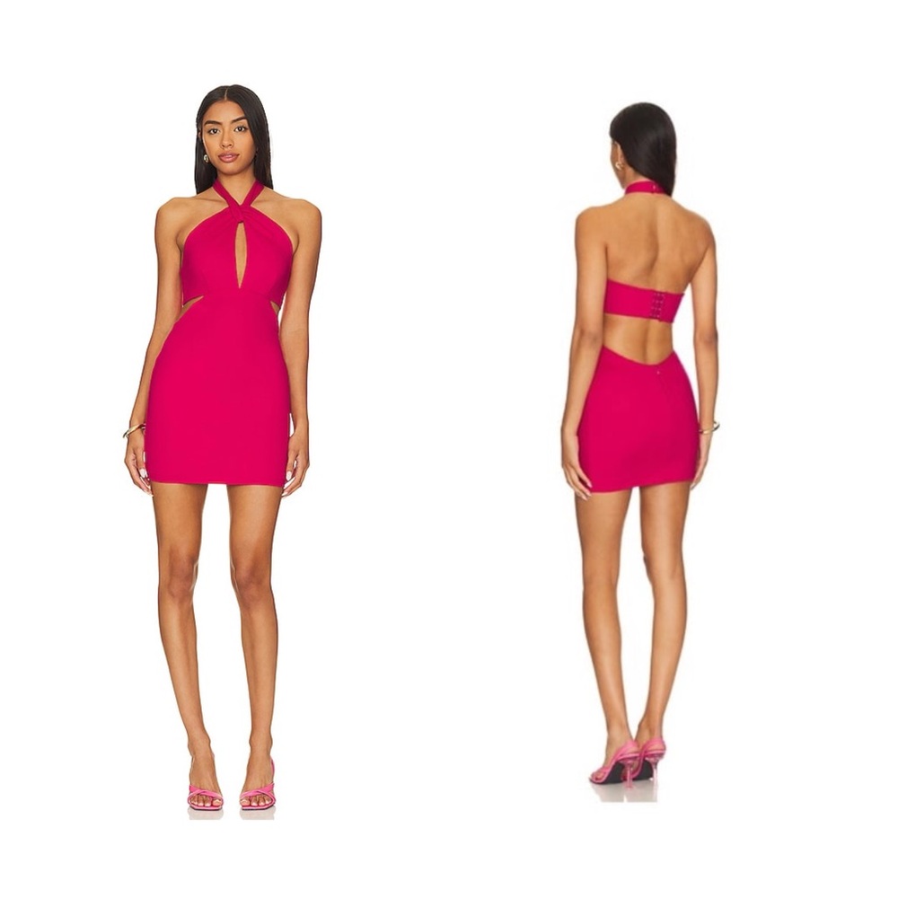 Lovers and Friends Montrose Cut out halter neck dress Valentino s 2 4 6